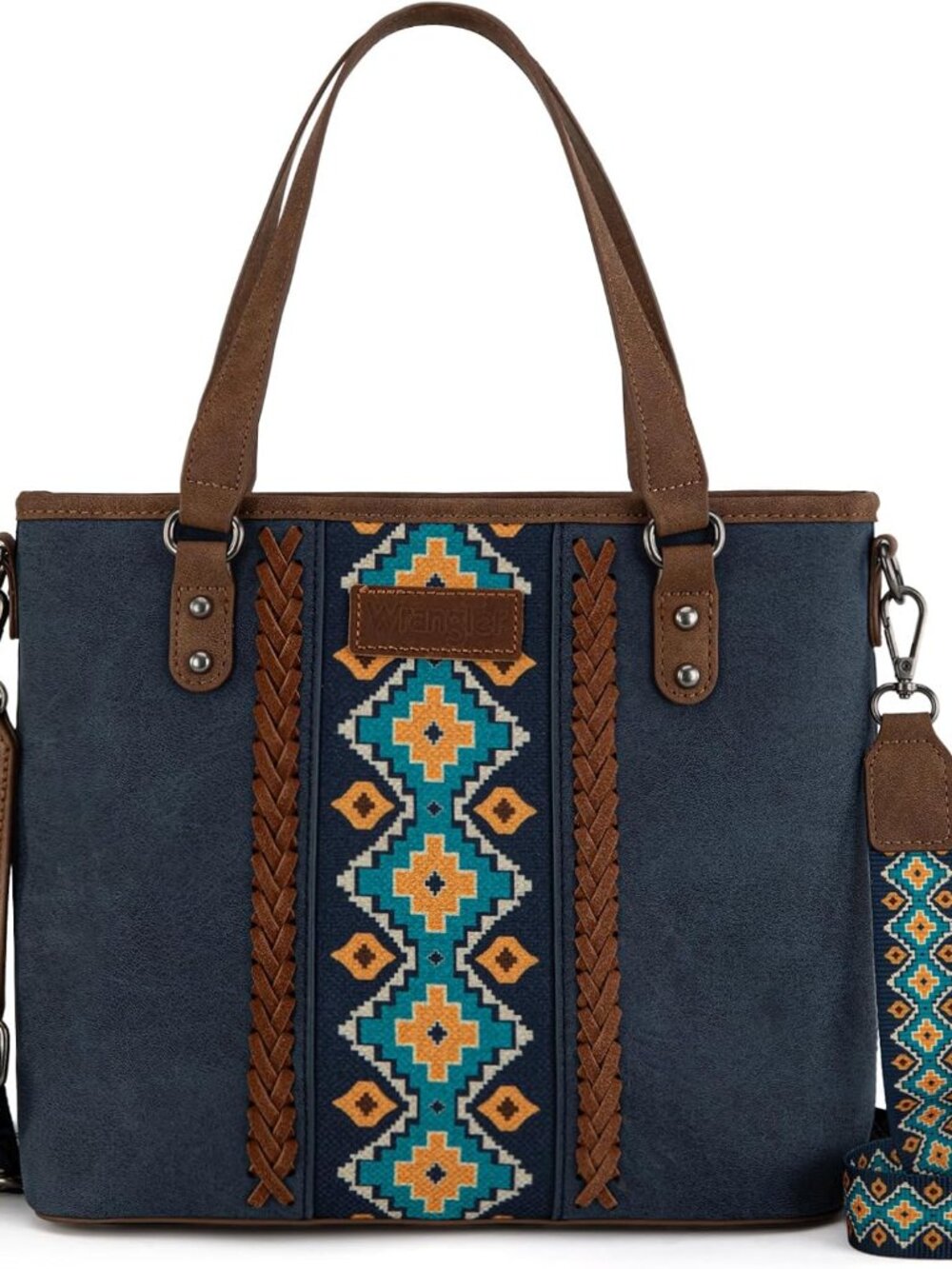 X Wrangler Tote Bag for Women Western Purses with Detachable Strap Medium Satche